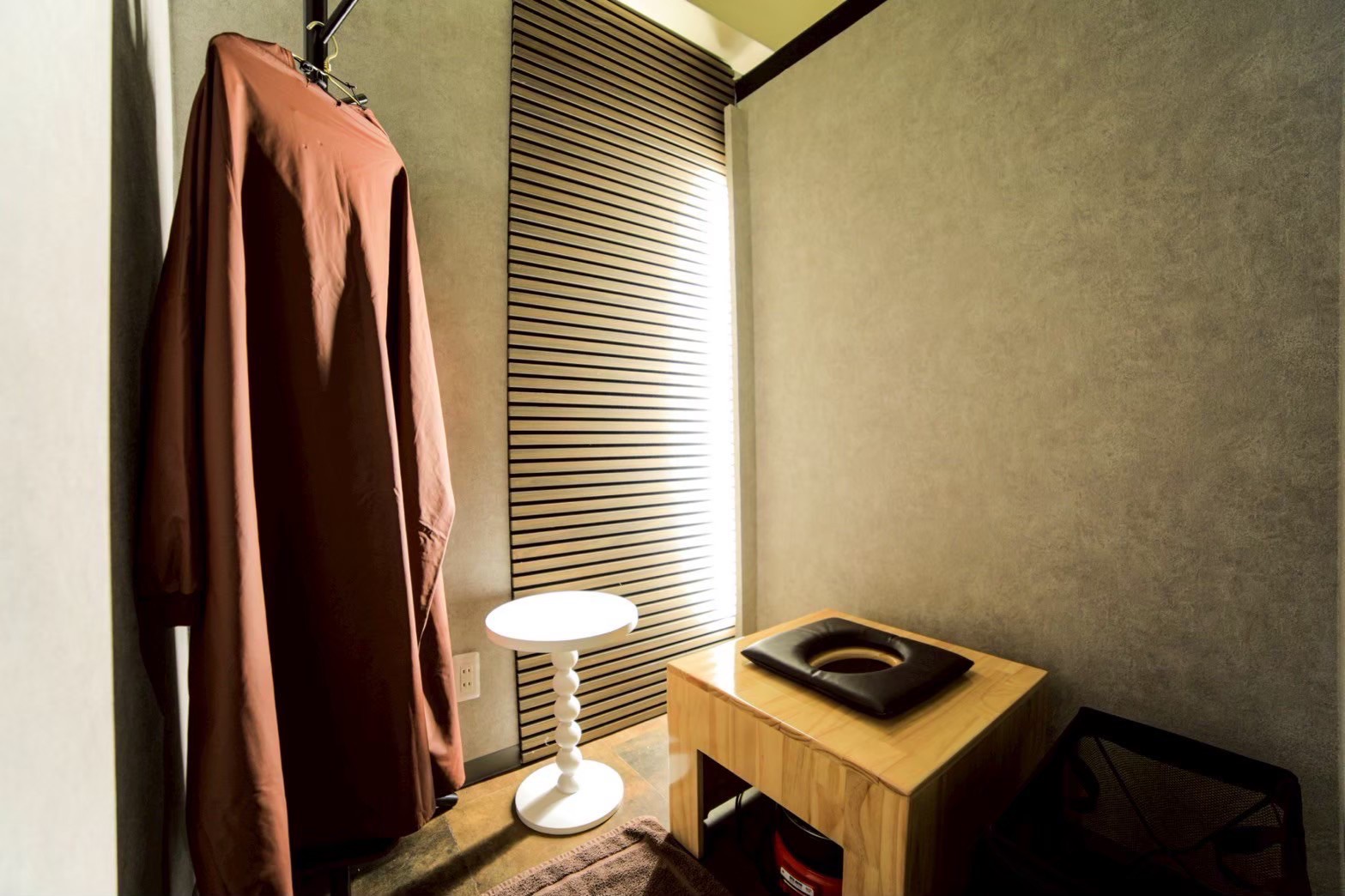 漢方のよもぎ蒸し